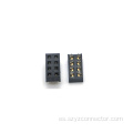 Conector hembra de 2,0 mm de doble fila recto 8P